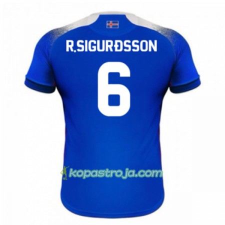 Billiga Fotbollströjor Island R.Sigurdsson 6 VM 2018 Hemma tröja